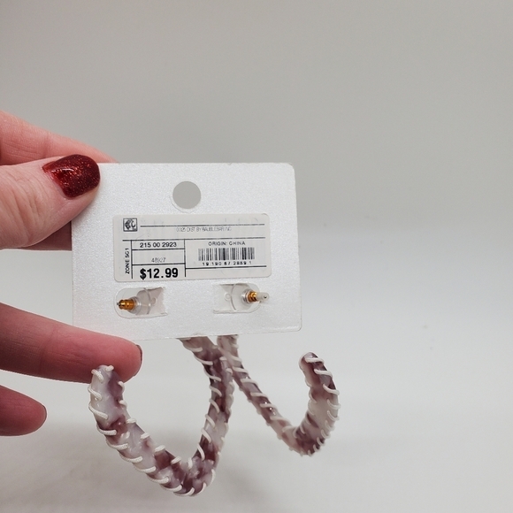 Sugarfix by Baublebar Square Hoop Earrings - Picture 3 of 3